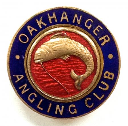 Oakhanger Angling Club Hampshire fishing enthusiast members badge