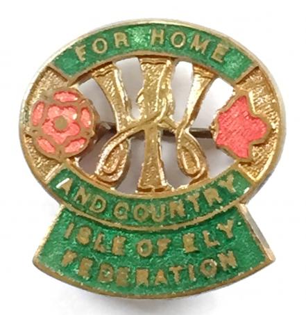 Isle of Ely For Home and Country WI badge 