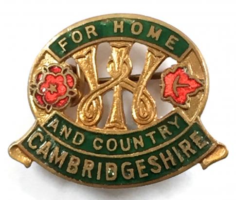 Cambridgeshire For Home and Country WI badge