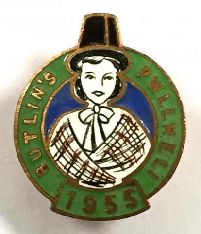 Butlins 1955 Pwllheli Holiday Camp badge