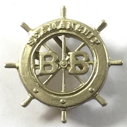 Boys Brigade Seamanship proficiency badge 1946 to 1968