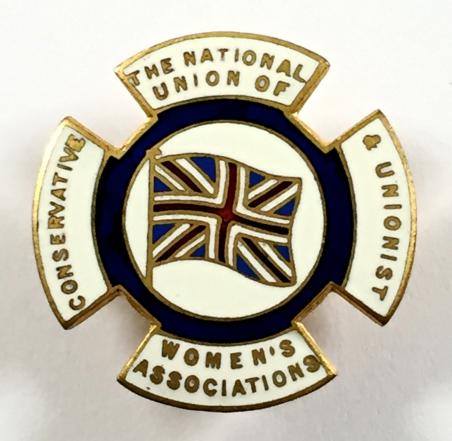 National Union of Conservative and Unionist Womens Associations badge