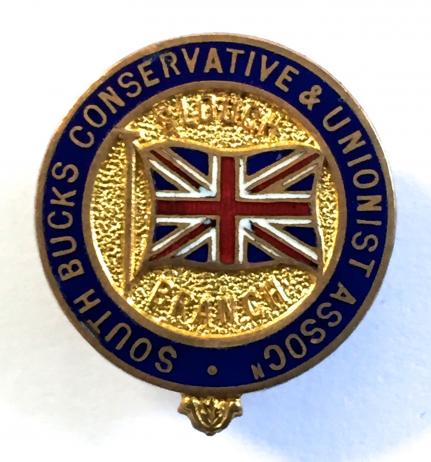 South Bucks Conservative & Unionist Association Slough branch badge