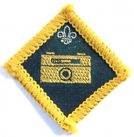 Boy Scouts Photographer Proficiency Instructor nylon badge