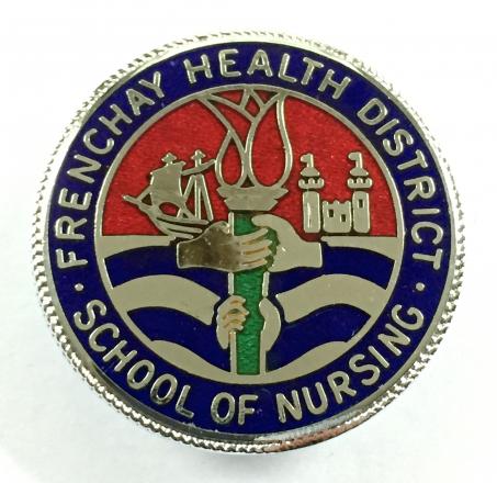 Frenchay Health District school of nursing badge