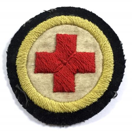 RAMC stretcher bearer medical orderly army proficiency trade badge