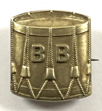 Boys Brigade Drummers proficiency badge 1921 to 1968