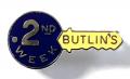 Butlins Holiday Camp 2nd Week chalet key badge