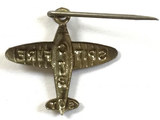 KEYCHAIN AIRPLANE SPITFIRE AVION RAF USAAF WW 1944 NORMANDY PORTE-CLES