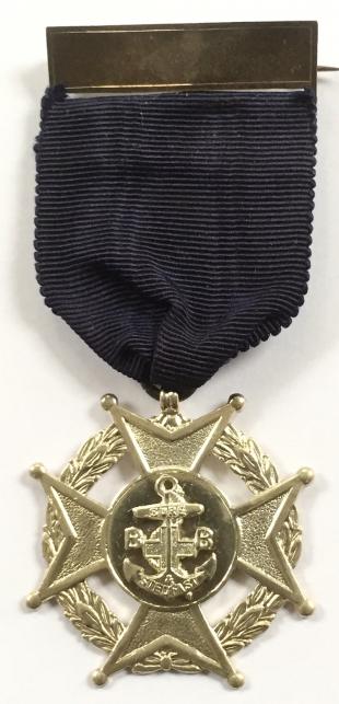 Boys Brigade Squad 1934 hallmarked silver medal