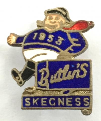 Butlins 1953 Skegness Holiday Camp badge