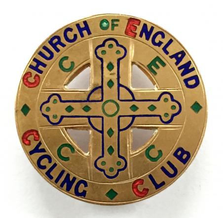 Church of England Cycling Club CECC membership badge