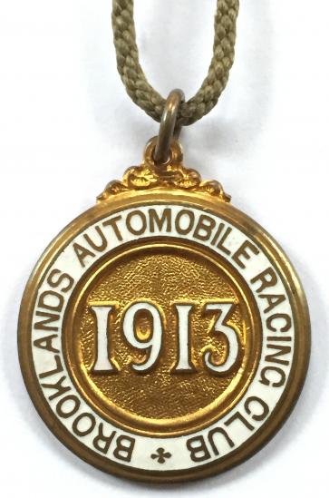Brooklands Automobile Racing Club BARC 1913 members badge
