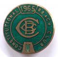 1965 Constitutional Beach Club holiday camp badge