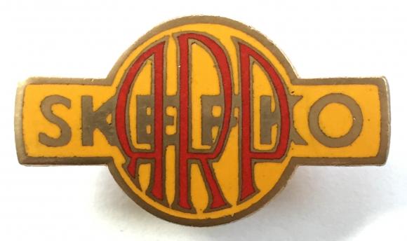 ARP Skefko Ball Bearing Company Air Raid Precauctions badge