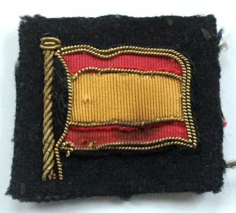 BOAC Airline Spanish Interpreter gold bullion uniform flag badge