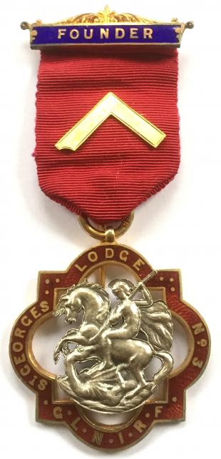 Masonic St.Georges Lodge No 3 Founders Jewel