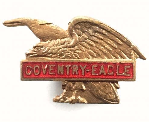 Coventry Eagle Motorcycles badge circa 1930s 