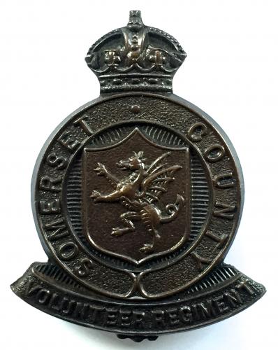WW1 Somerset County Volunteer Regiment VTC badge