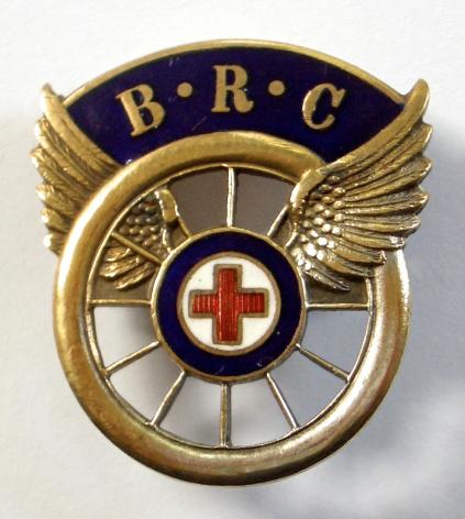 British Red Cross Society Motor Ambulance Driver VAD brass badge