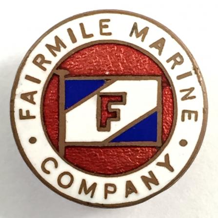 Fairmile Marine Company boatbuilders to the Admiralty badge