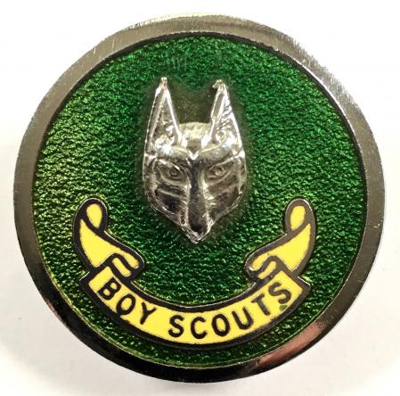 Boy Scouts Wolf Cubs Cubmaster hat badge