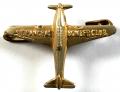 WW2 St Pancras bomber club fighter plane fundraising badge