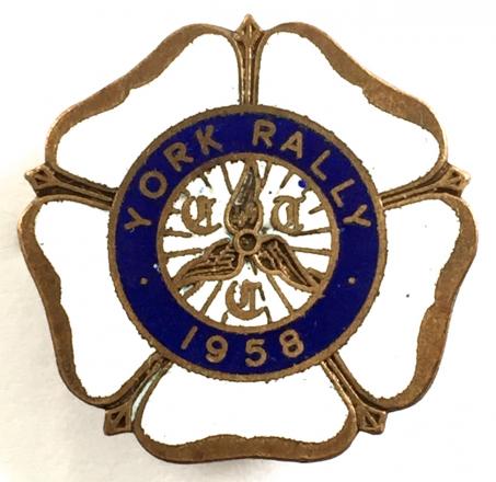 Cyclists Touring Club 1958 CTC York rally badge