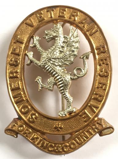 Veteran Reserve Somerset home front badge