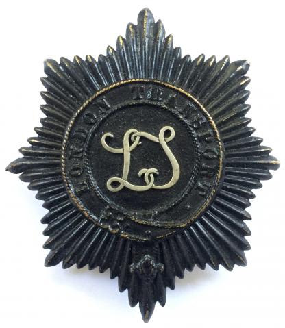 London Transport Railway Police helmet plate badge 1936-1949