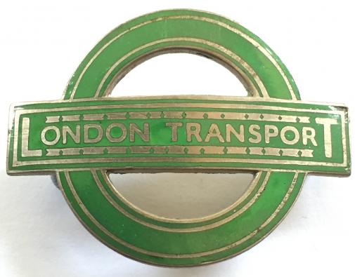 London Transport County Buses & Coaches pre-1950s cap badge
