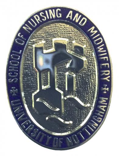 School of Nursing and Midwifery University of Nottingham badge
