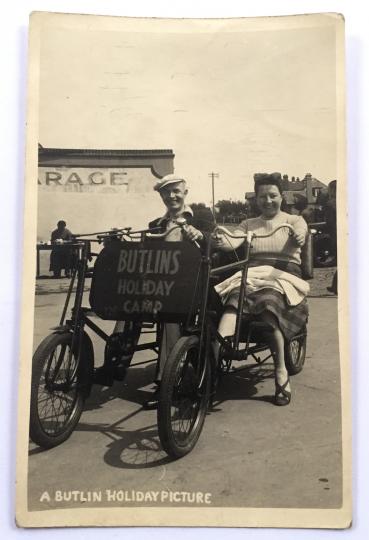 Butlins Holiday Camp promotional postcard