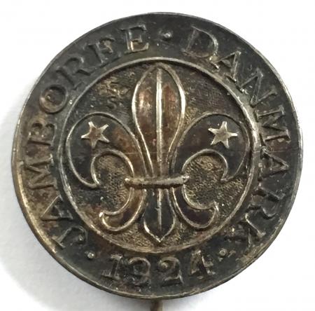 Boy Scouts 1924 World Jamboree Danmark participants badge