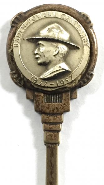 Baden Powell 1957 centenary souvenir spoon