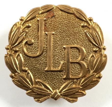 Jewish Lads Brigade brass cap badge