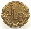 The Jewish Lads Brigade Brass Cap Badge.
