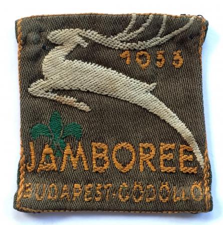 Boy Scouts 4th World Scout Jamboree Budapest 1933 participants badge