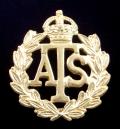 Auxiliary Territorial Service ATS official issue numbered silver badge