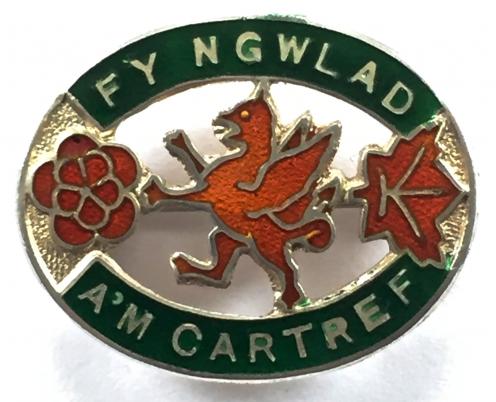 For Home and Country Welsh WI silver badge