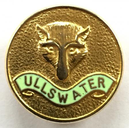 Ullswater Foxhounds hunt supporters club badge.