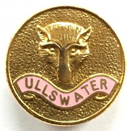 Ullswater Foxhounds hunt supporters club badge.