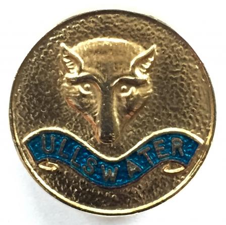 Ullswater Foxhounds hunt supporters club badge.