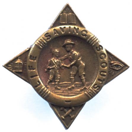 Life Saving Scouts Salvation Army bronze badge