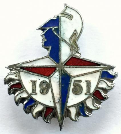 Festival of Britain 1951 souvenir badge