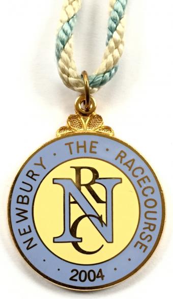 2004 Newbury horse racing club badge 
