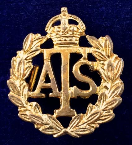 Auxiliary Territorial Service ATS badge