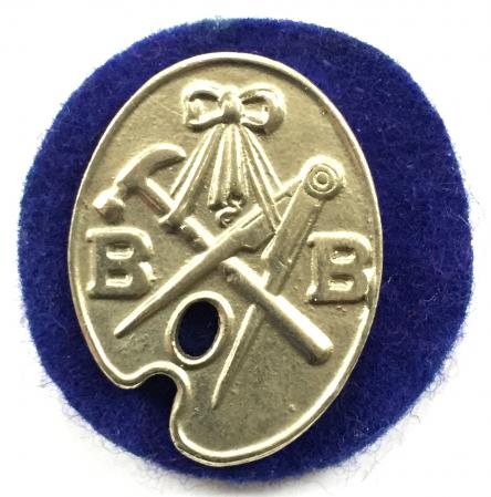 Brigade arts & crafts proficiency advanced certificate badge