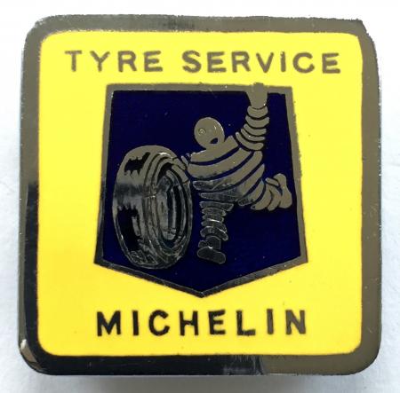 Michelin Tyre Service advertising badge