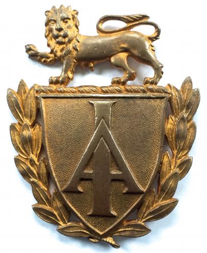 Imperial Airways officers gilt cap badge circa 1924-39